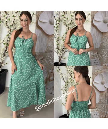 Vestido Eloa Estampado Verde